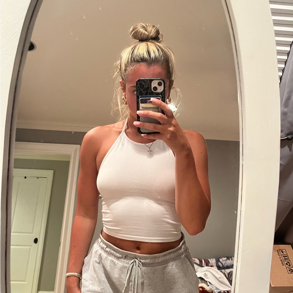 Brandy Melville White Tank Top